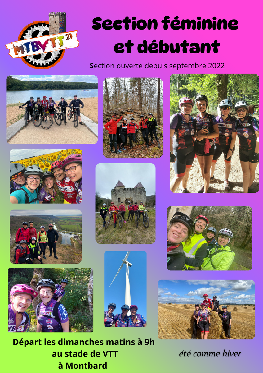 section féminine et débutant