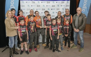 Le club à l'honneur pour la fête des sportifs de l'OMS