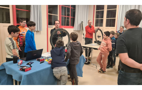 Atelier Vtt Pour les jeunes de l'école de VTT